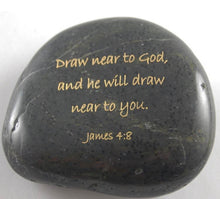 Load image into Gallery viewer, Scripture River Rocks - James 4:8