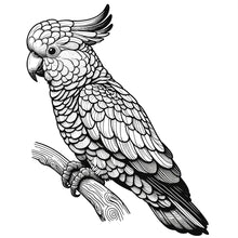 Load image into Gallery viewer, Digital Version of Beautiful Birds Large Print Coloring Book for Adults & Seniors