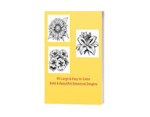 Load image into Gallery viewer, Flower Power: Coloring Book for Adults and Seniors