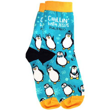 Load image into Gallery viewer, Chillin' With Jesus Socks