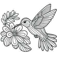 Load image into Gallery viewer, Digital Version of  Beautiful Birds Large Print Coloring Book for Adults &amp; Seniors
