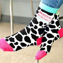 Load image into Gallery viewer, Moove Mountain Socks
